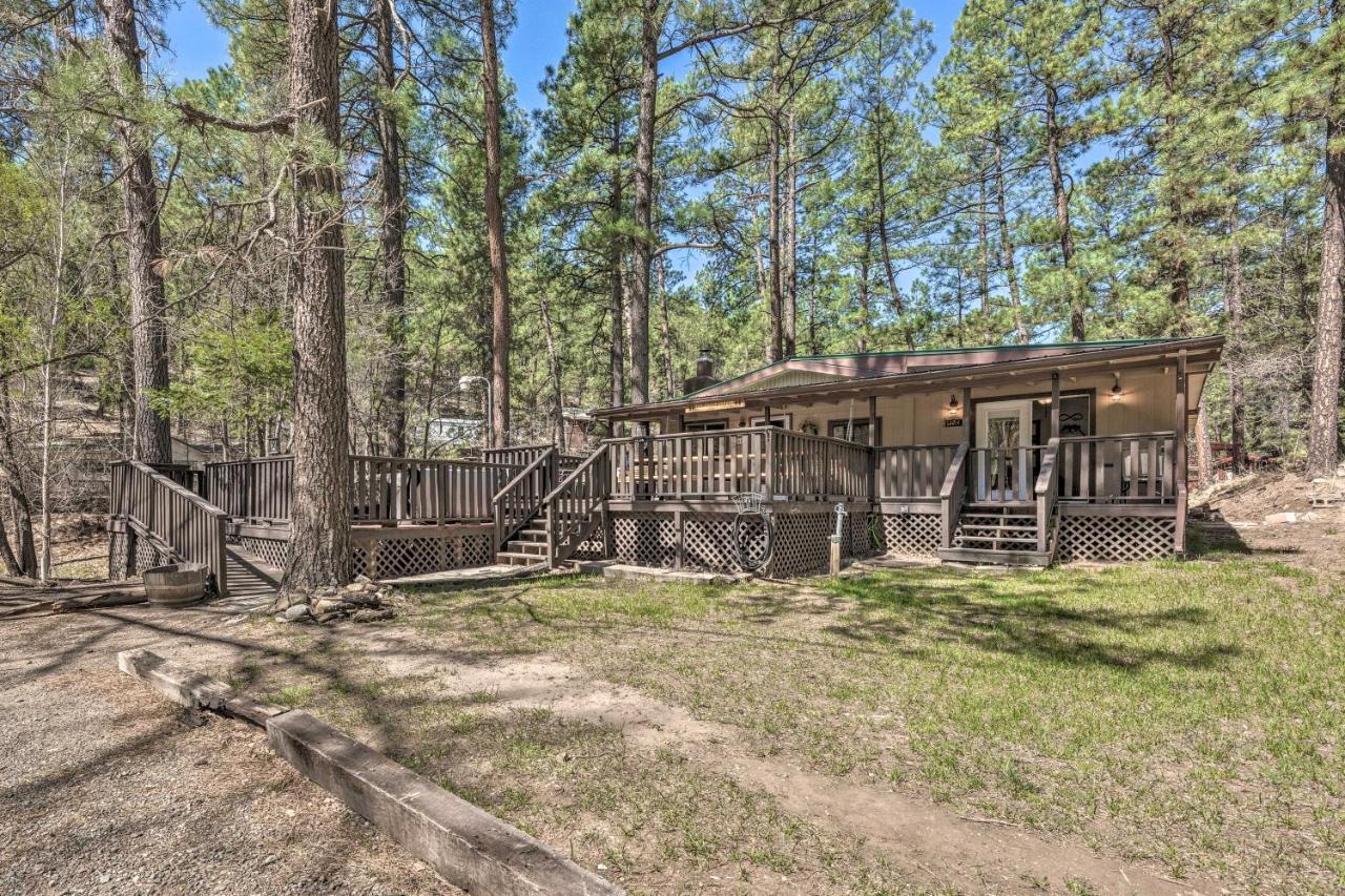 Tranquil Cabin With Stream And Deck Near Dtwn Ruidoso! 外观 照片