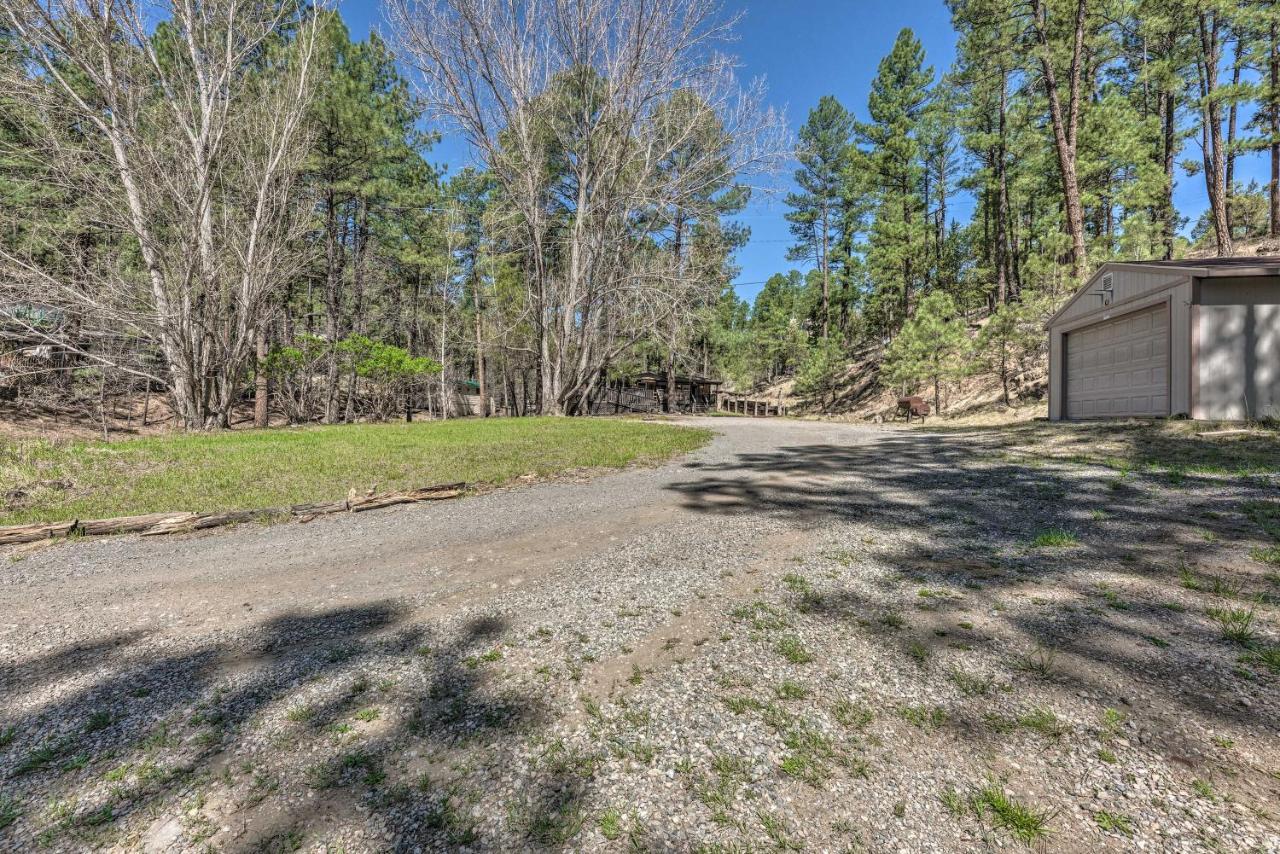 Tranquil Cabin With Stream And Deck Near Dtwn Ruidoso! 外观 照片