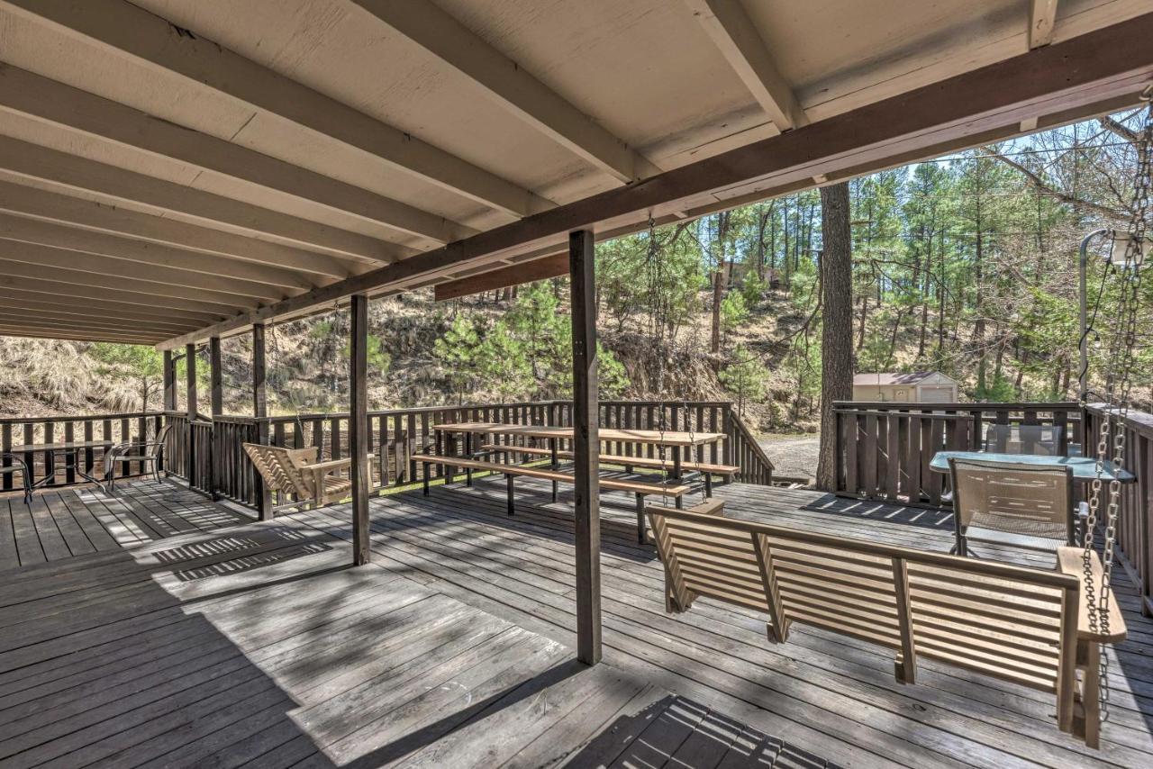 Tranquil Cabin With Stream And Deck Near Dtwn Ruidoso! 外观 照片