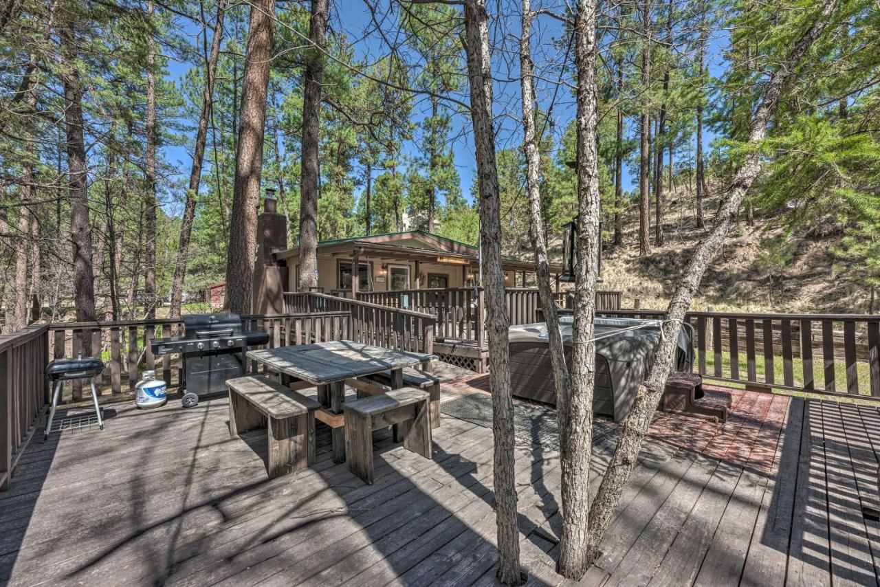Tranquil Cabin With Stream And Deck Near Dtwn Ruidoso! 外观 照片